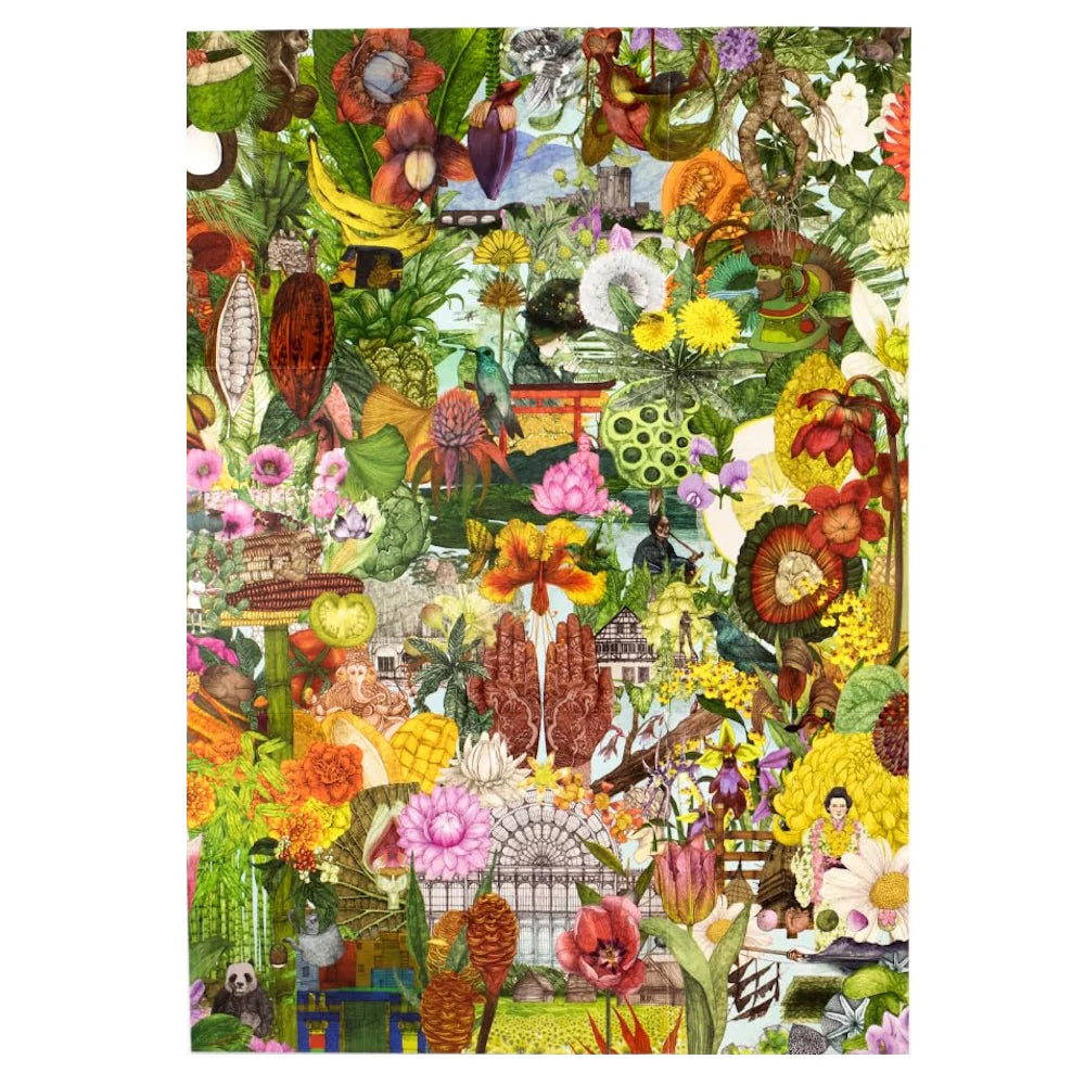 Around the World in 50 Plants 1000 Piece Puzzle