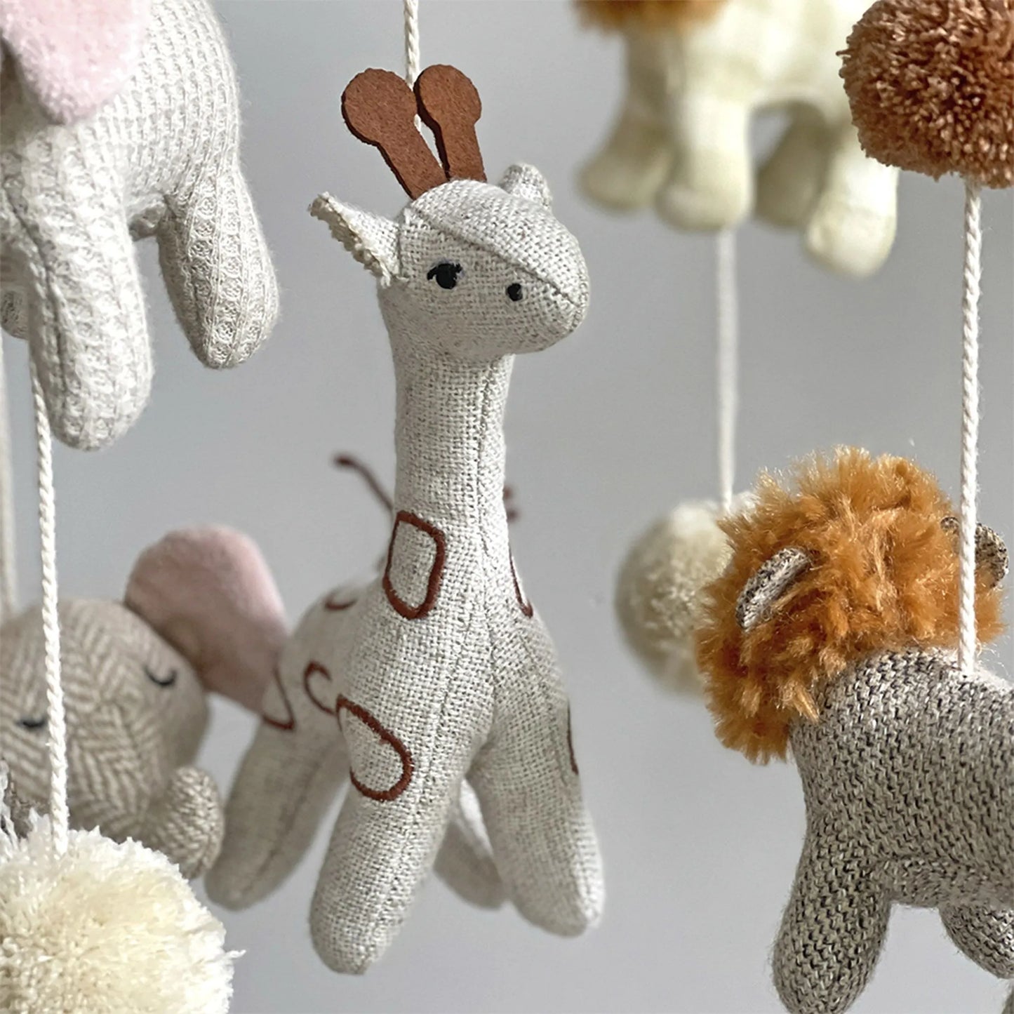 Baby Mobile - Safari Animals