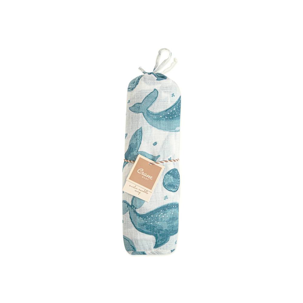 Single Swaddle - Whales