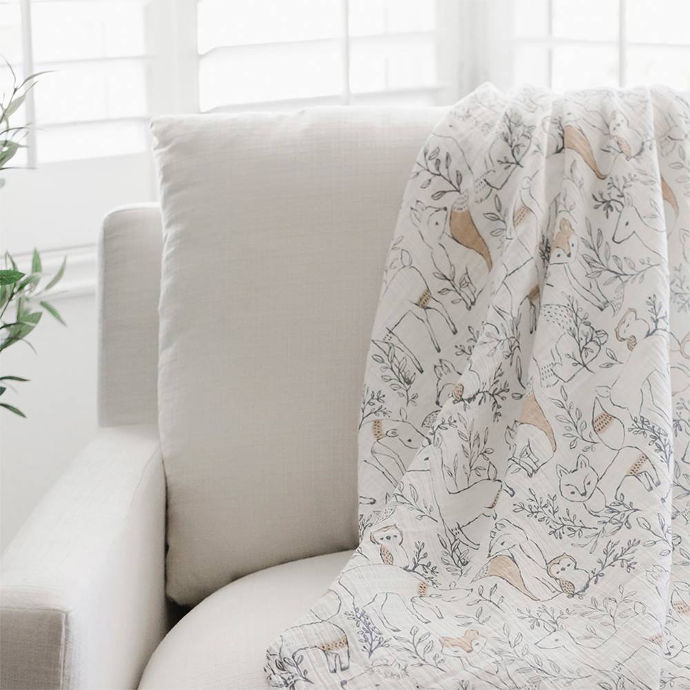 Single Swaddle - Woodland