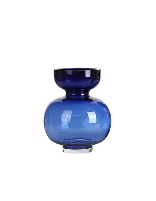 Blue Globe Vase