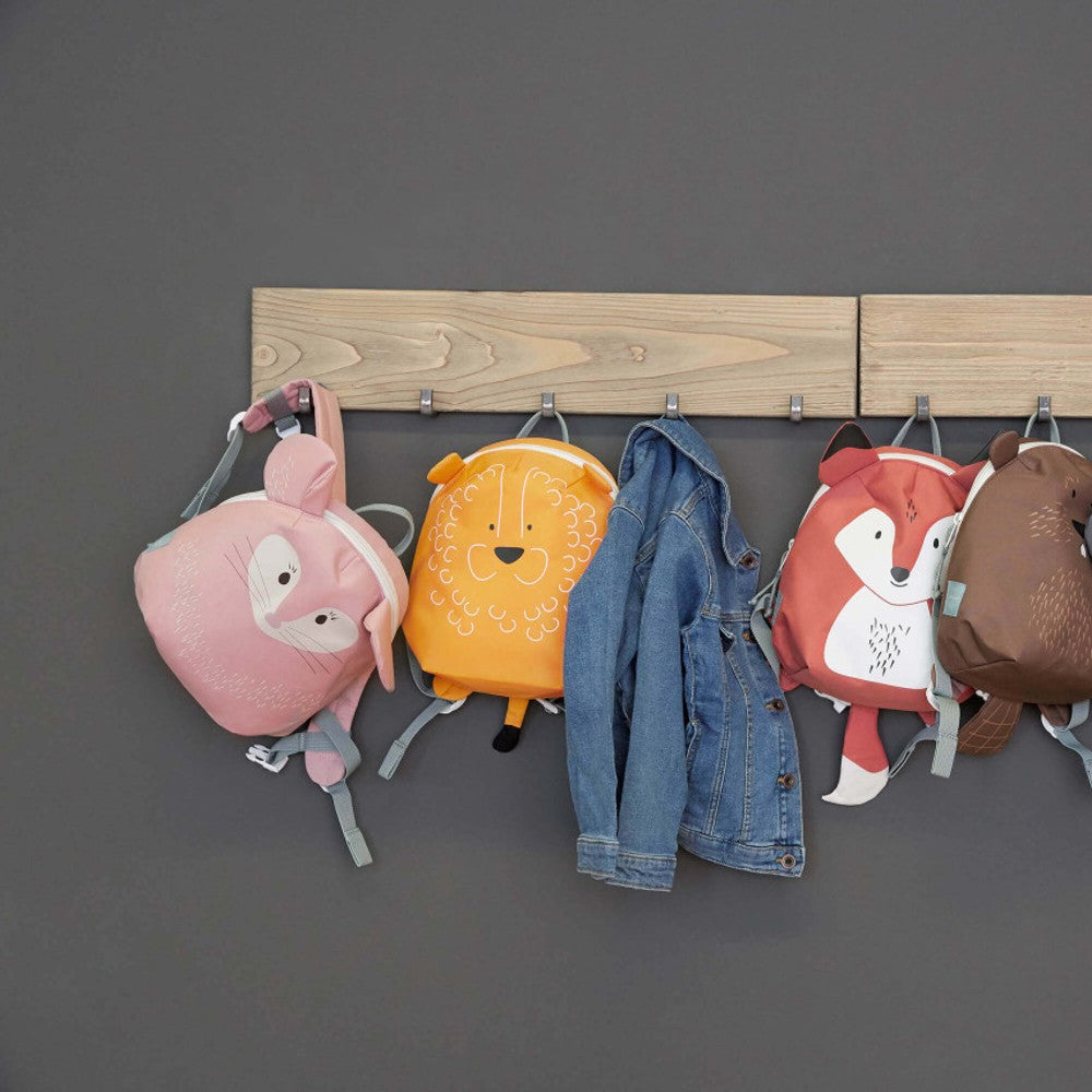 Mini Animal Backpack - Chinchilla