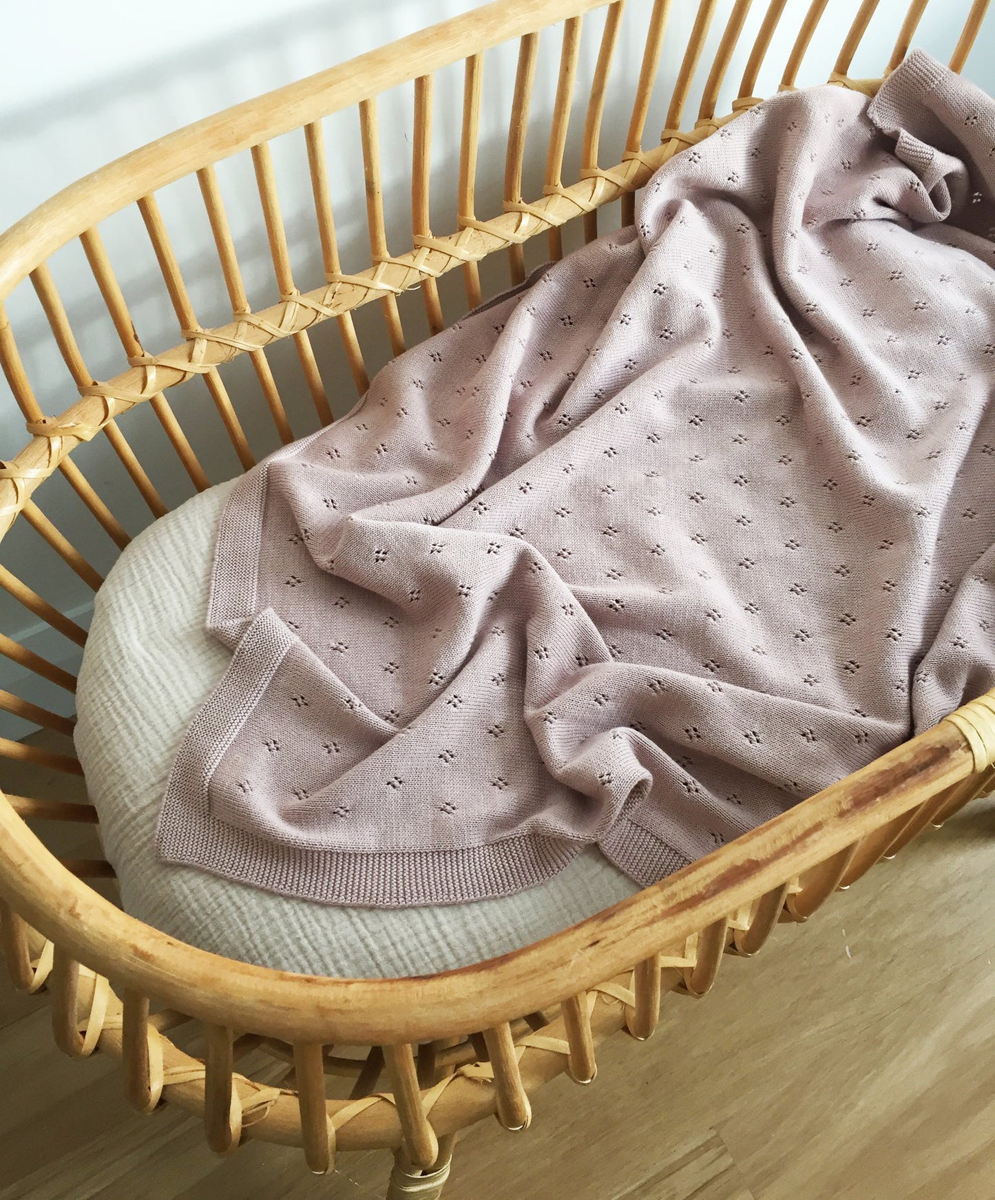 Marley Baby Blanket in Dusk