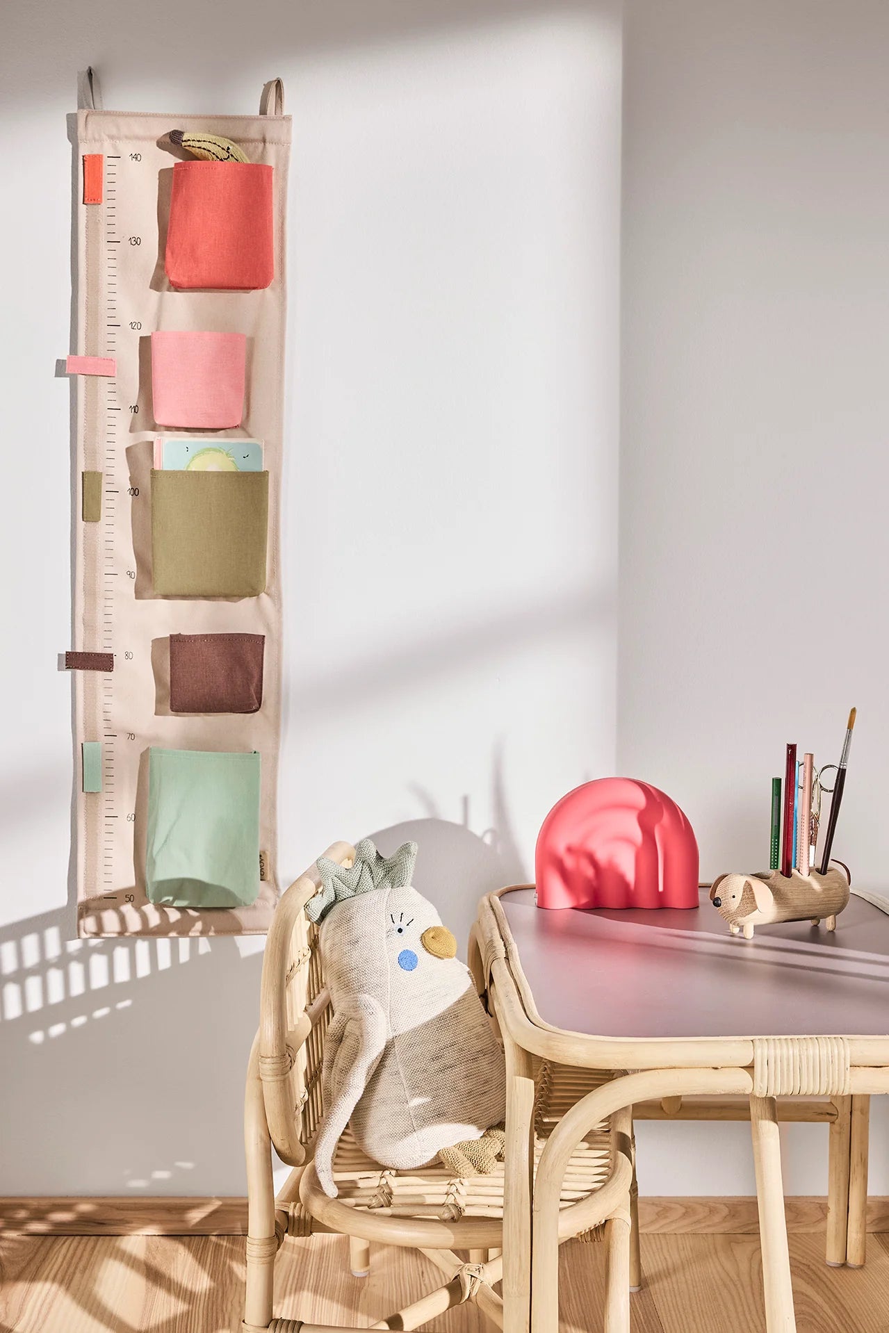 Growth Chart with Storage | Rose