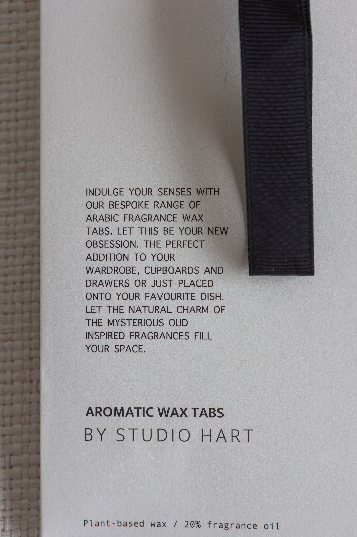 Scented Wax Tabs | Burnt Cashmere