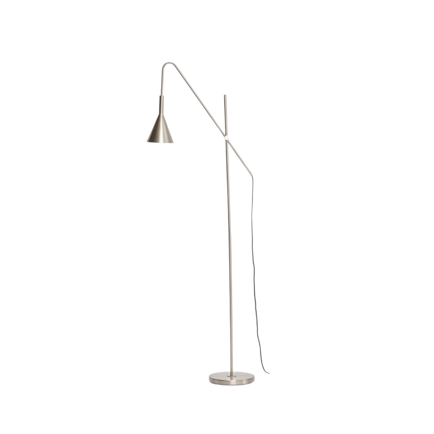 Rope Floor Lamp - Nickel