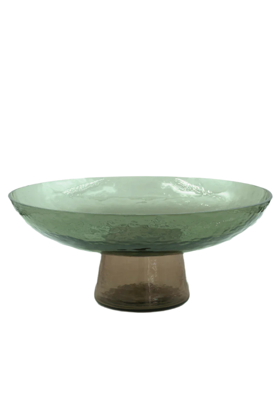 Pedestal Bowl - Fern/Bronze (Large)