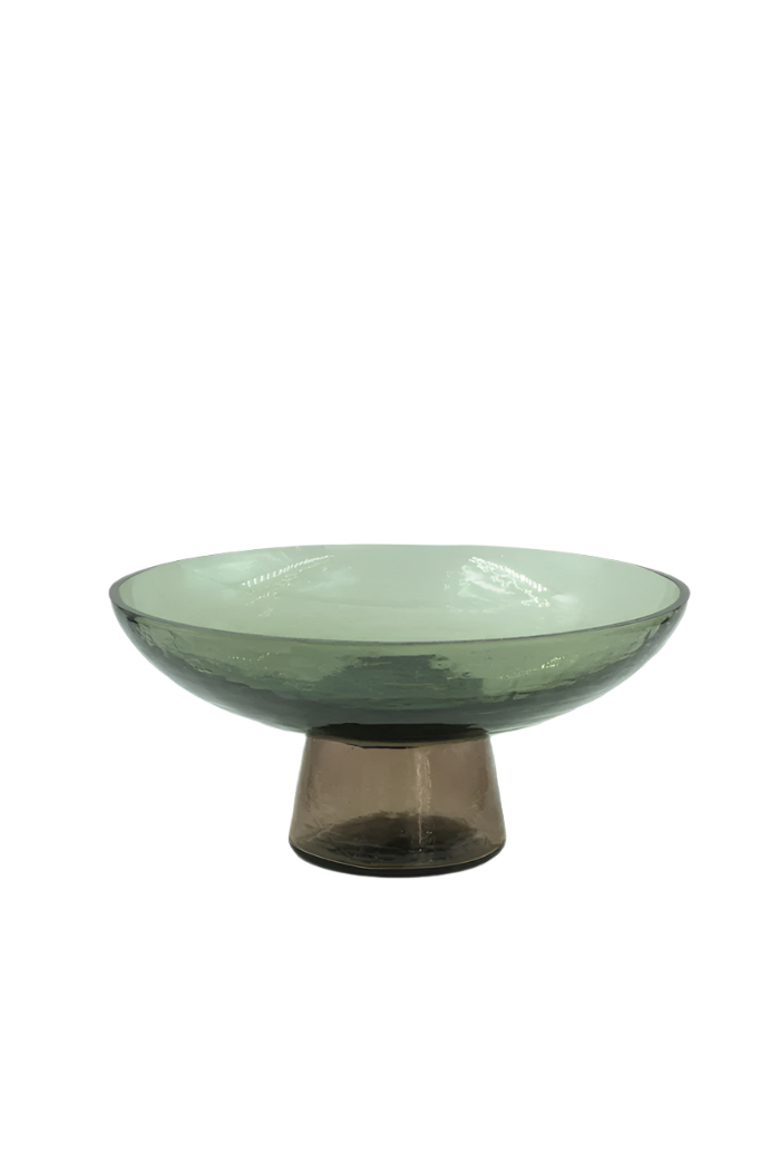 Pedestal Bowl - Fern/Bronze (Small)