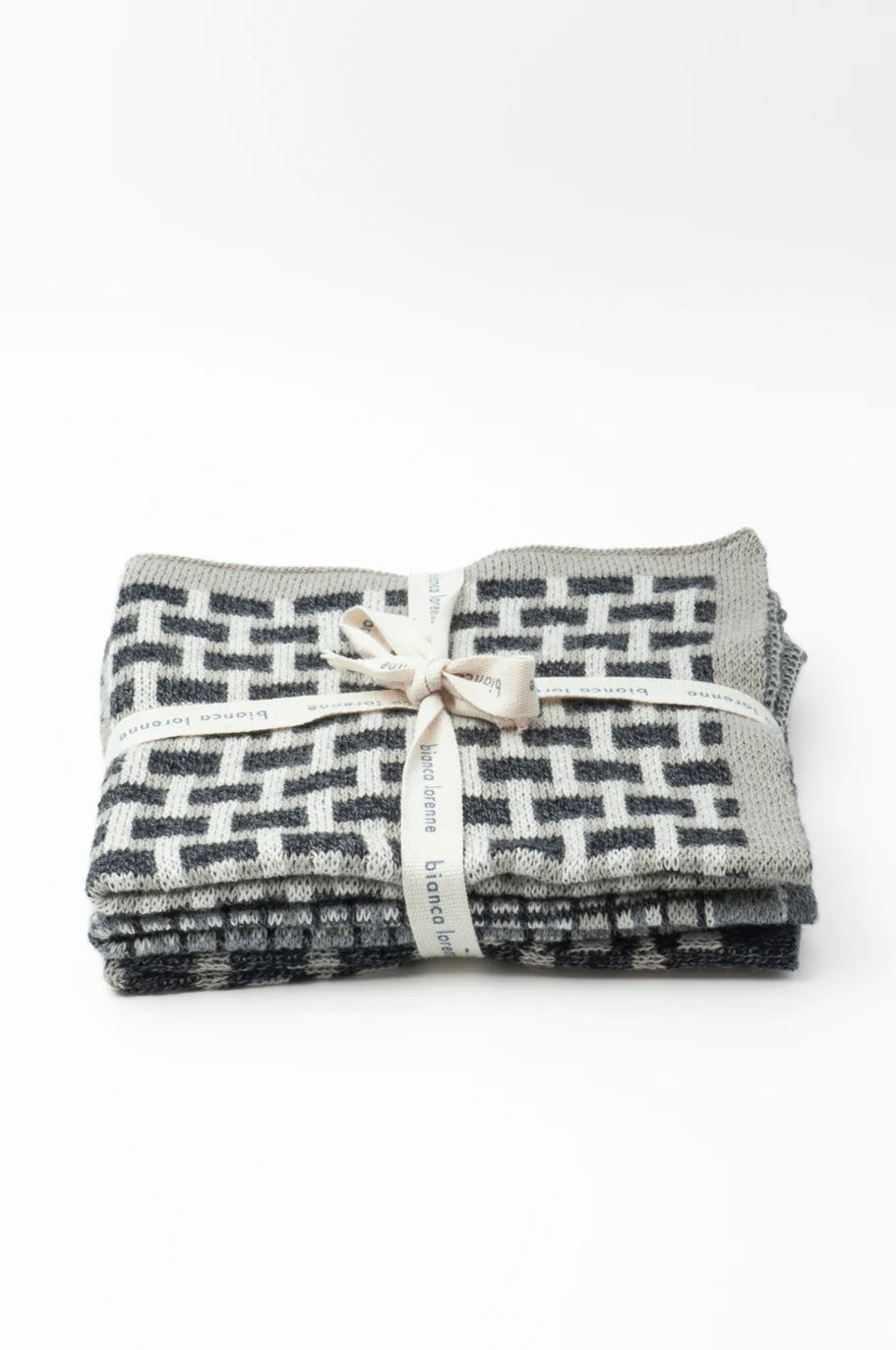 Washcloths Set of 3 | Basento Graphite