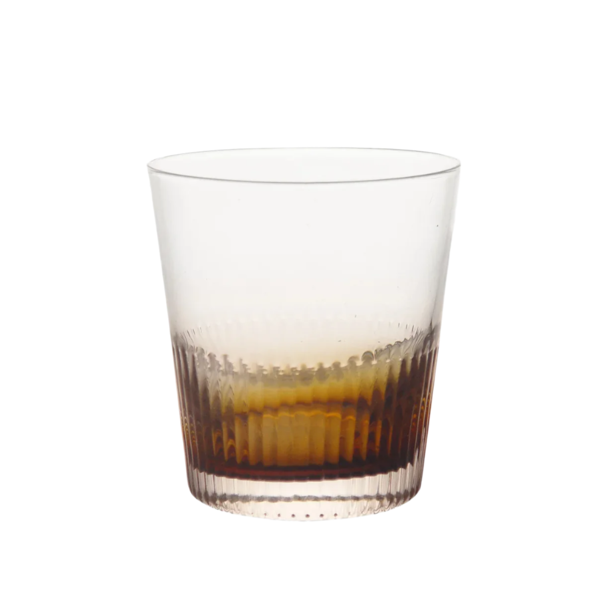 Ambretta Ridged Whiskey Glasses (Set of 4)