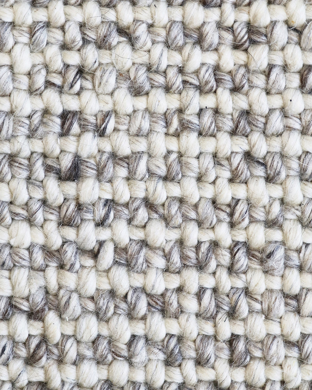 Kansas Wool Blend Floor Rug | Oyster Natural
