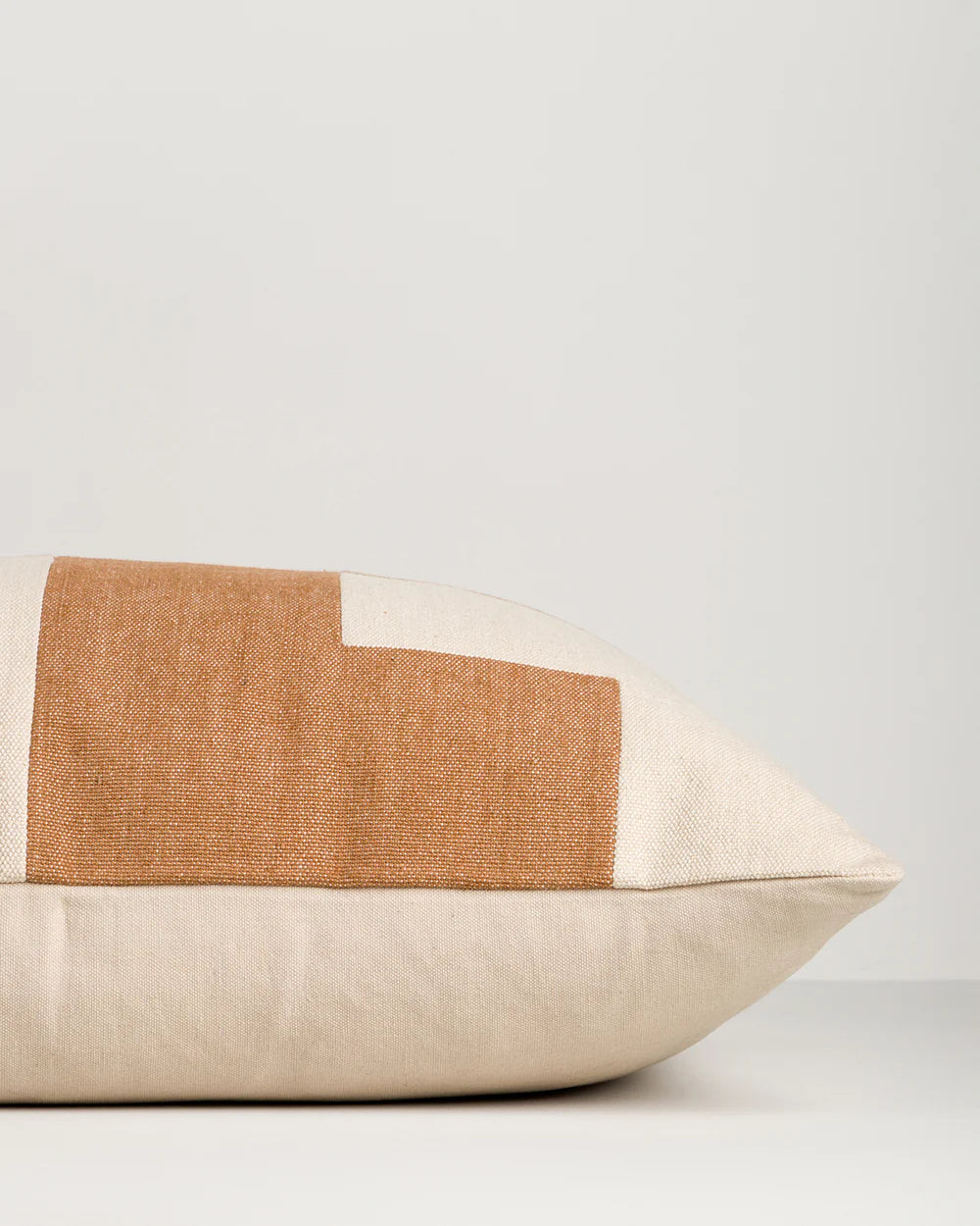 Kiln Oat & Caramel Cushion