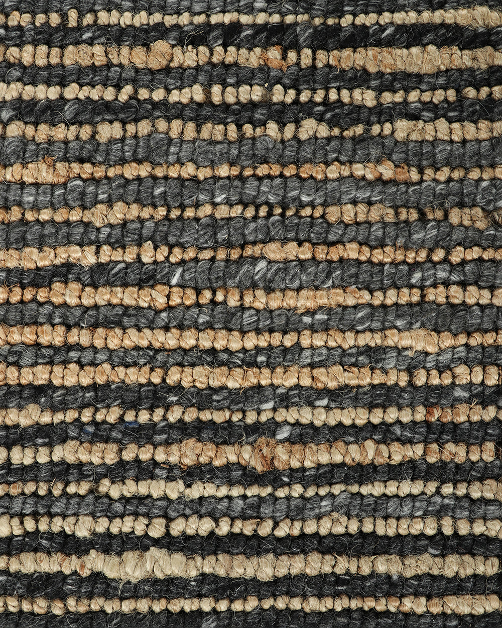 Lima Wool & Jute Floor Rug | Charcoal Natural
