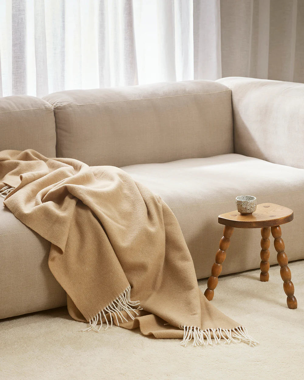 Mosman Throw | Sand