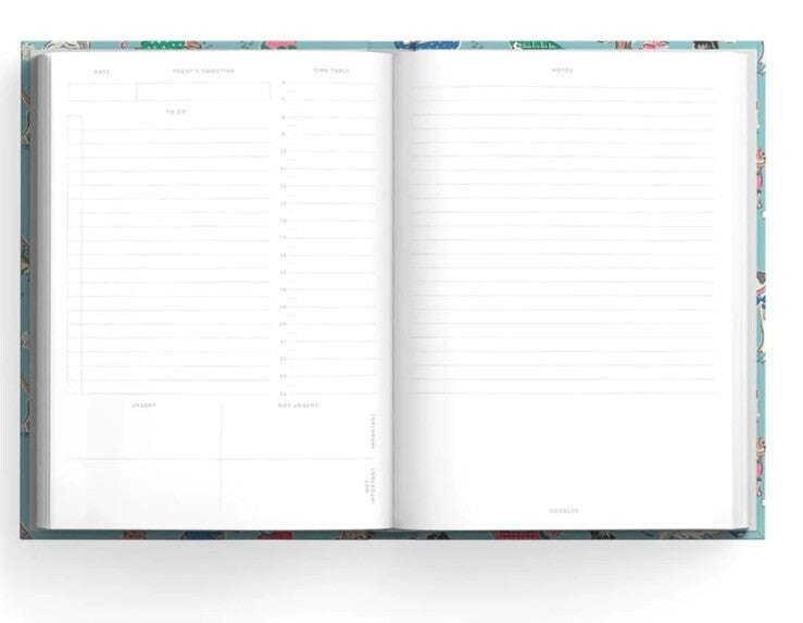 Cath Kidston A5 Daily Planner - Dogs