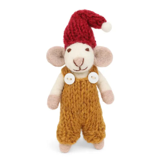 White Mouse with Gold Pants
