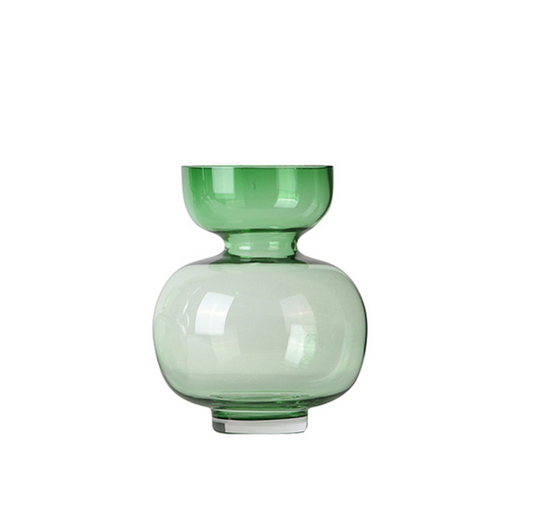 Green Globe Vase