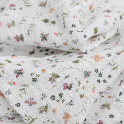 Cotton Muslin Swaddle 3 Pack - Bees