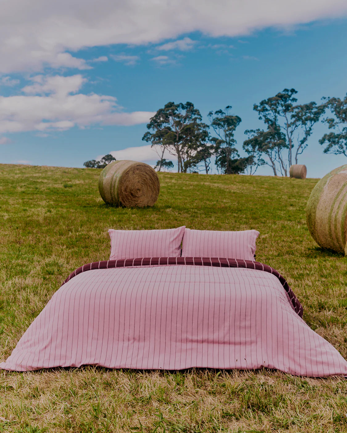 Versa Duvet Cover | Mulberry & Aster