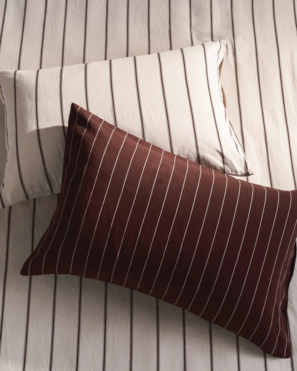 Pillowcase Pair | Mahogany