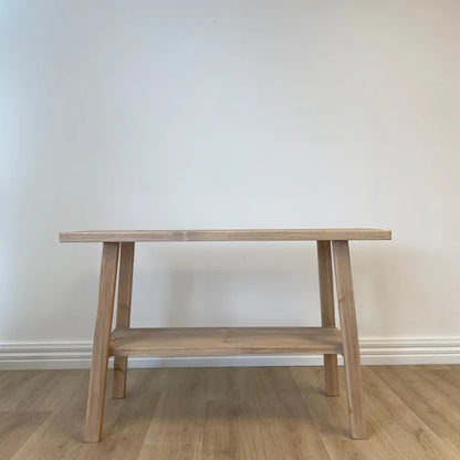 Reclaimed Wood Console Table - Natural