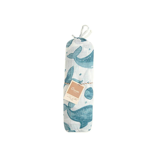 Single Swaddle - Whales
