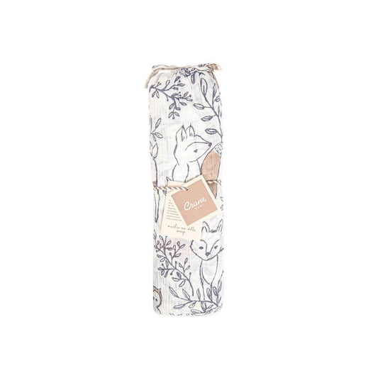 Single Swaddle - Woodland