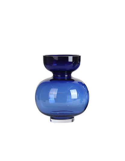Blue Globe Vase