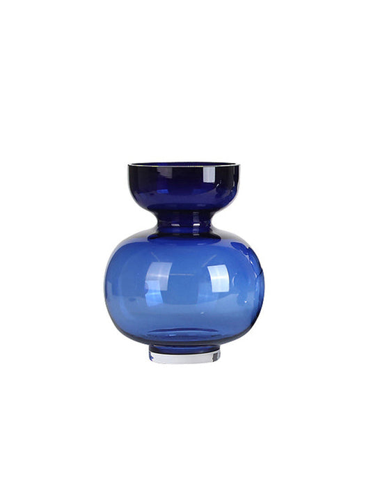 Blue Globe Vase