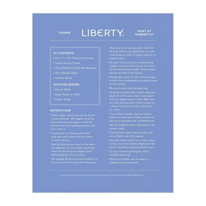Liberty Paint By Number Kit