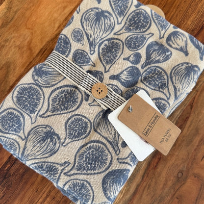 Tea Towel Set of 2 | Blue Fig