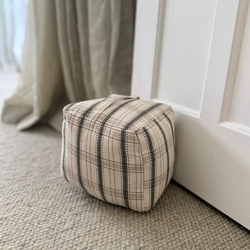 Square Door Stop Olive