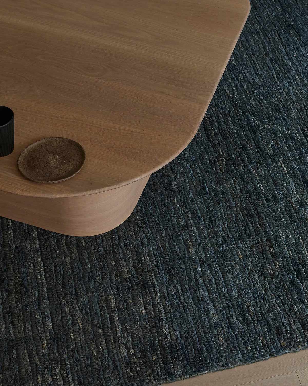 Bastian Jute Floor Rug | Dusk