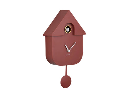 Cuckoo Clock by Karlsson | Ochre Red