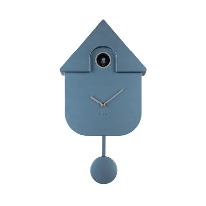 Cuckoo Clock by Karlsson | Metallic Dark Blue