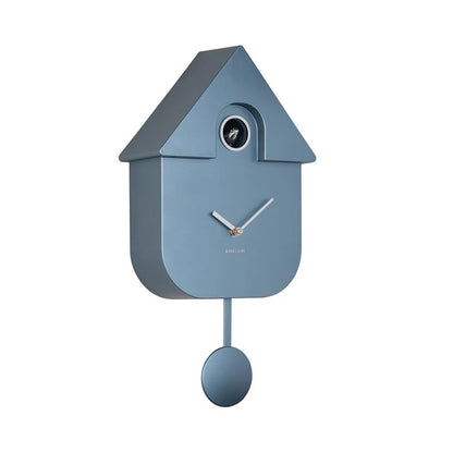 Cuckoo Clock by Karlsson | Metallic Dark Blue