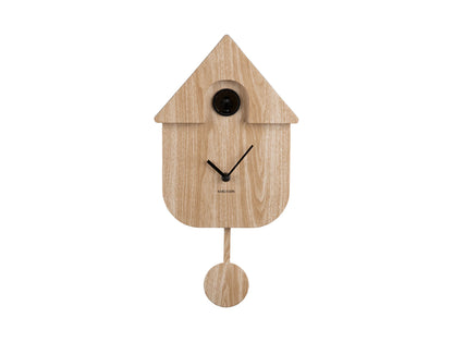 Cuckoo Clock by Karlsson | Natural Wood
