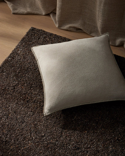 Marceau Wool Blend Floor Rug | Chocolate