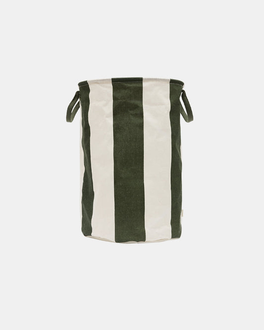 Kara Storage/Laundry Basket Large | Dark Green