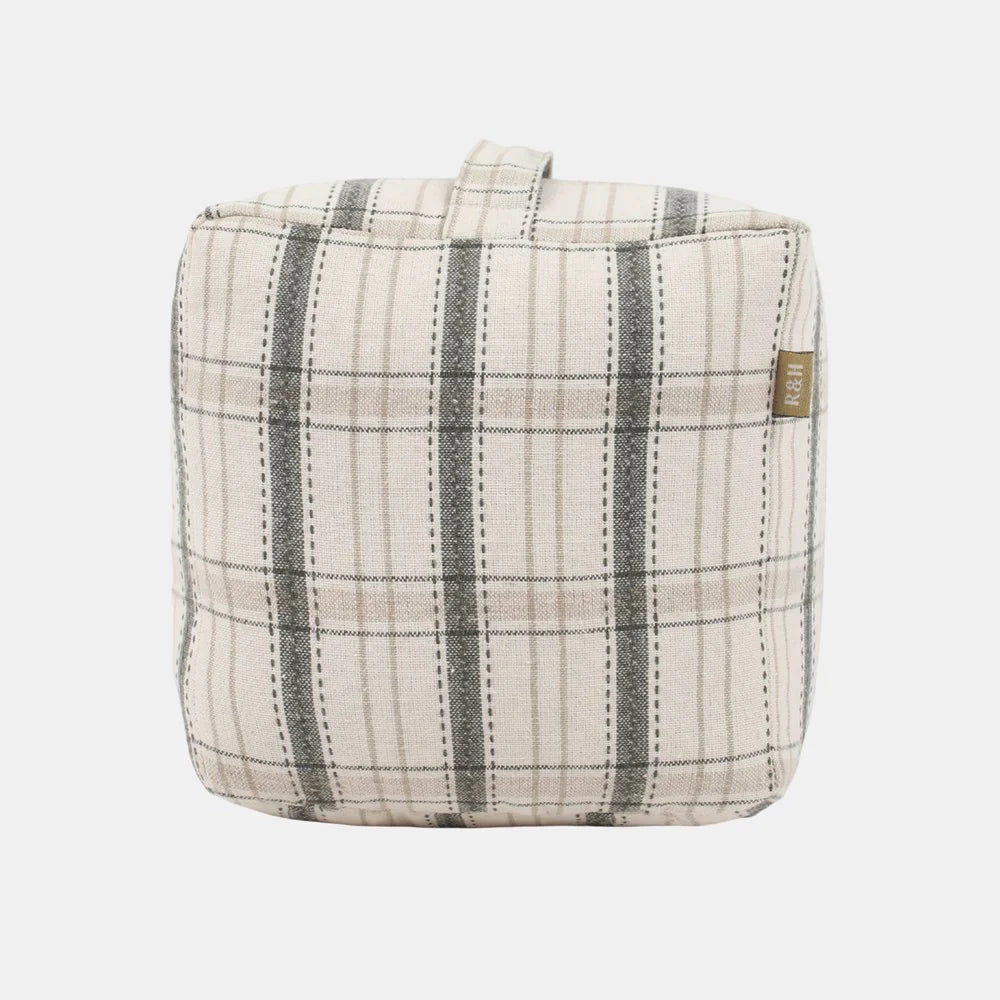 Square Door Stop Olive