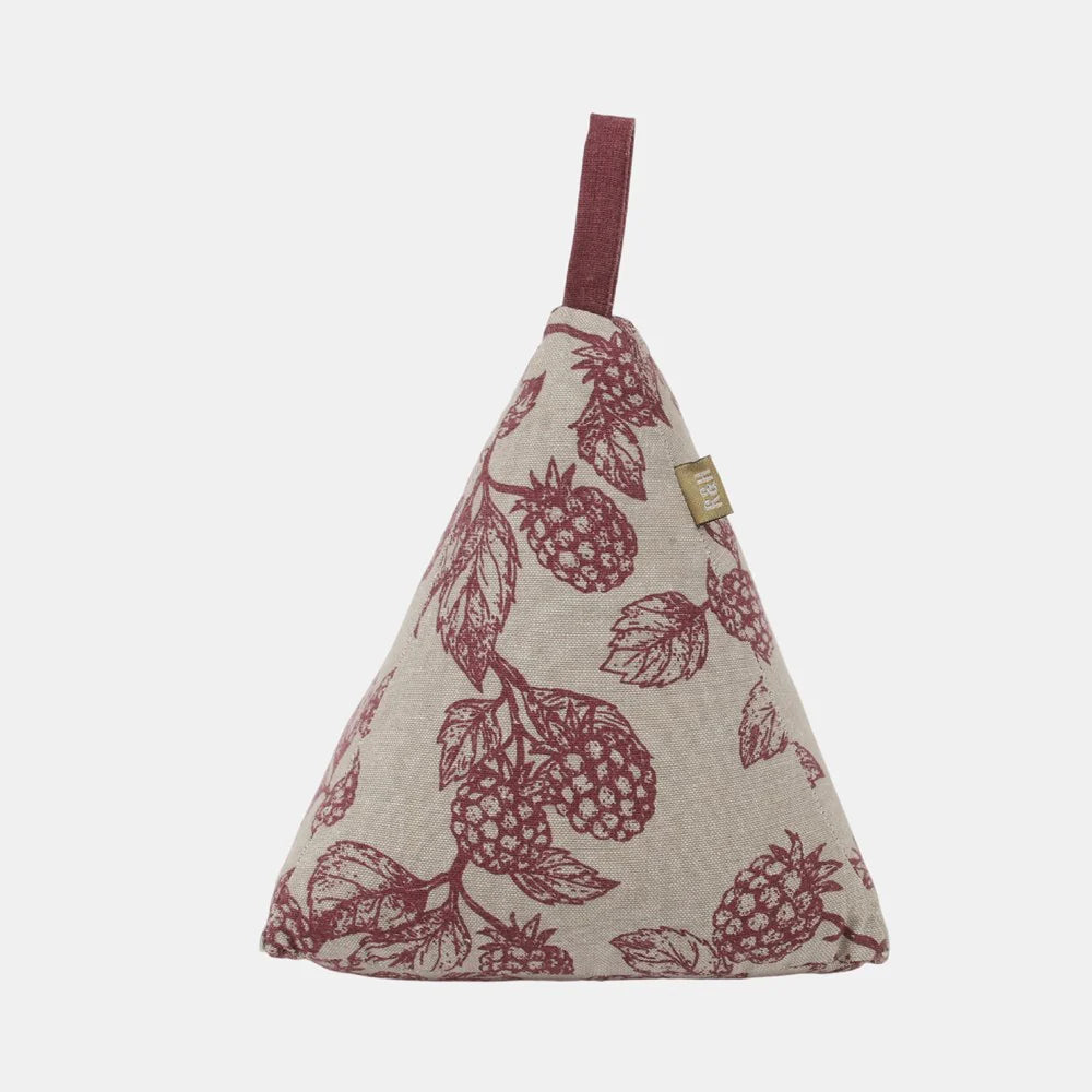 Pyramid Berry Door Stop Red