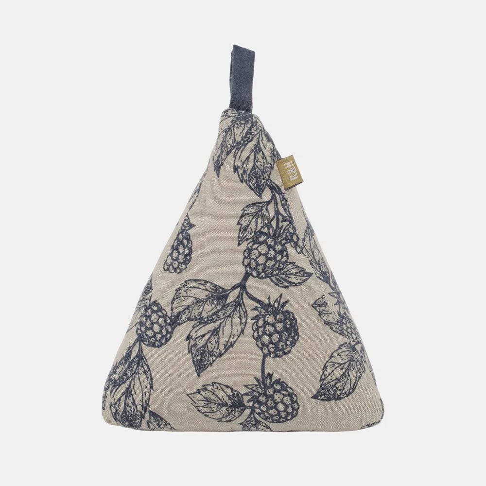 Pyramid Berry Door Stop Blue