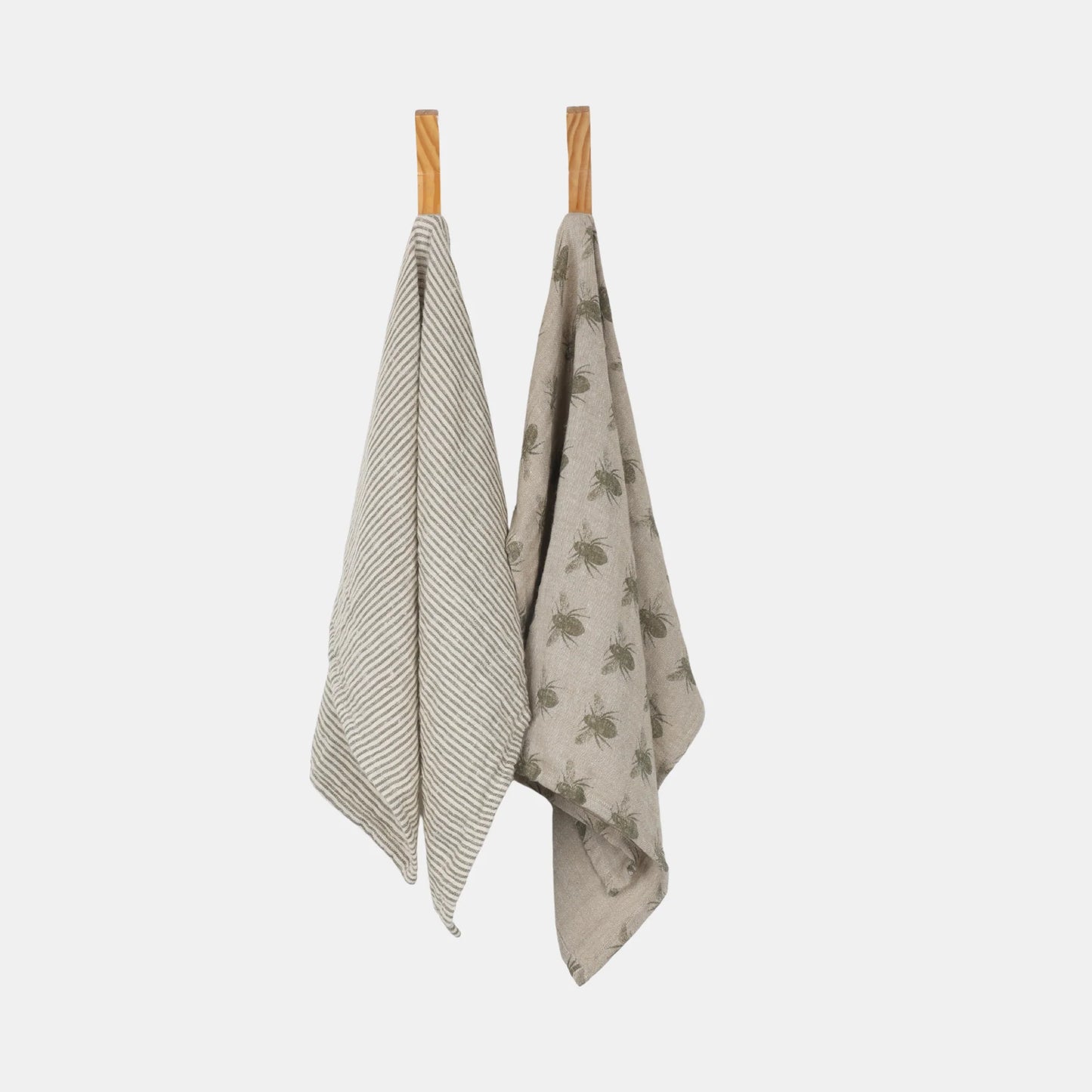 Tea Towel Set of 2 | Olive Bee
