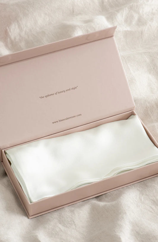 Silk Pillowcase - Pearl