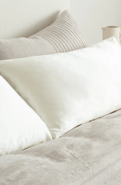 Silk Pillowcase - Pearl