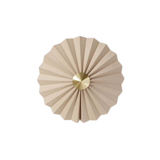 Pliss Wall Light - Beige