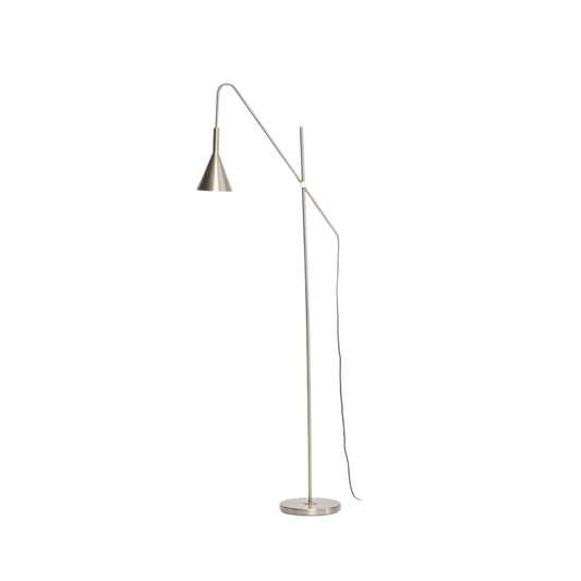 Rope Floor Lamp - Nickel