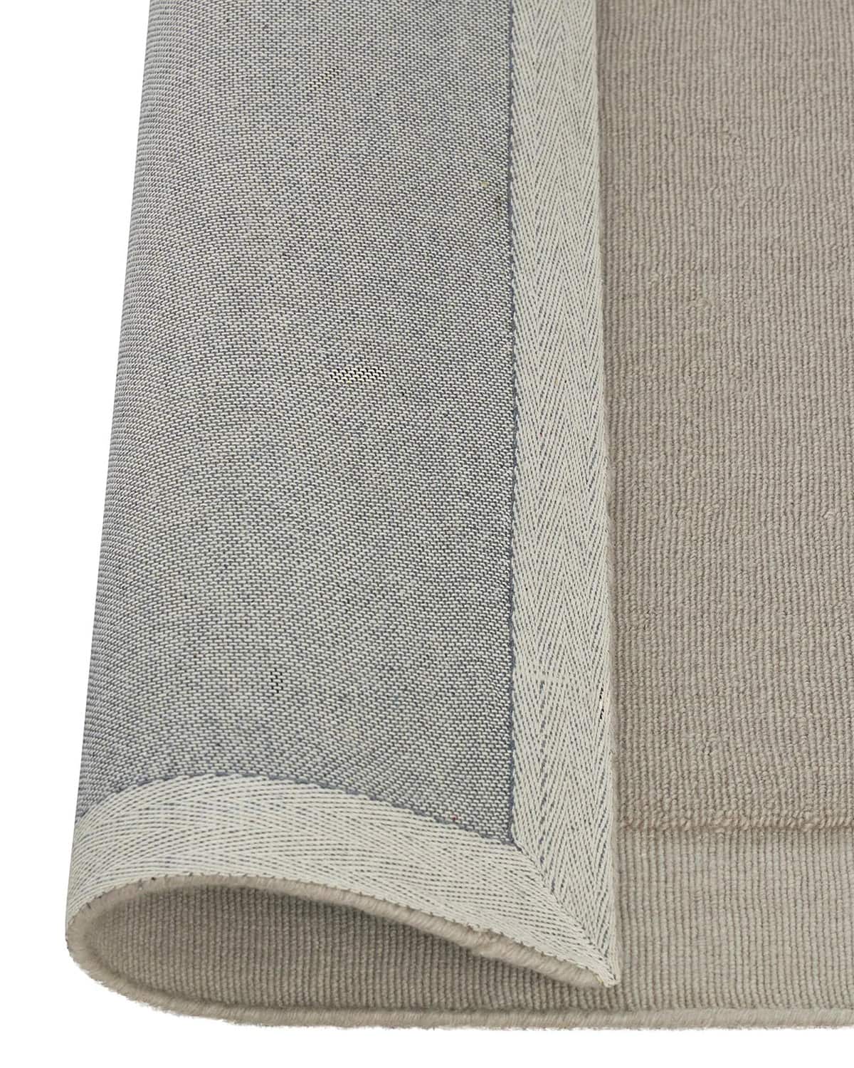 Cassio 100% Wool Floor Rug | Fog