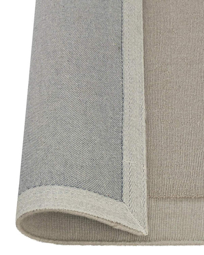 Cassio 100% Wool Floor Rug | Fog