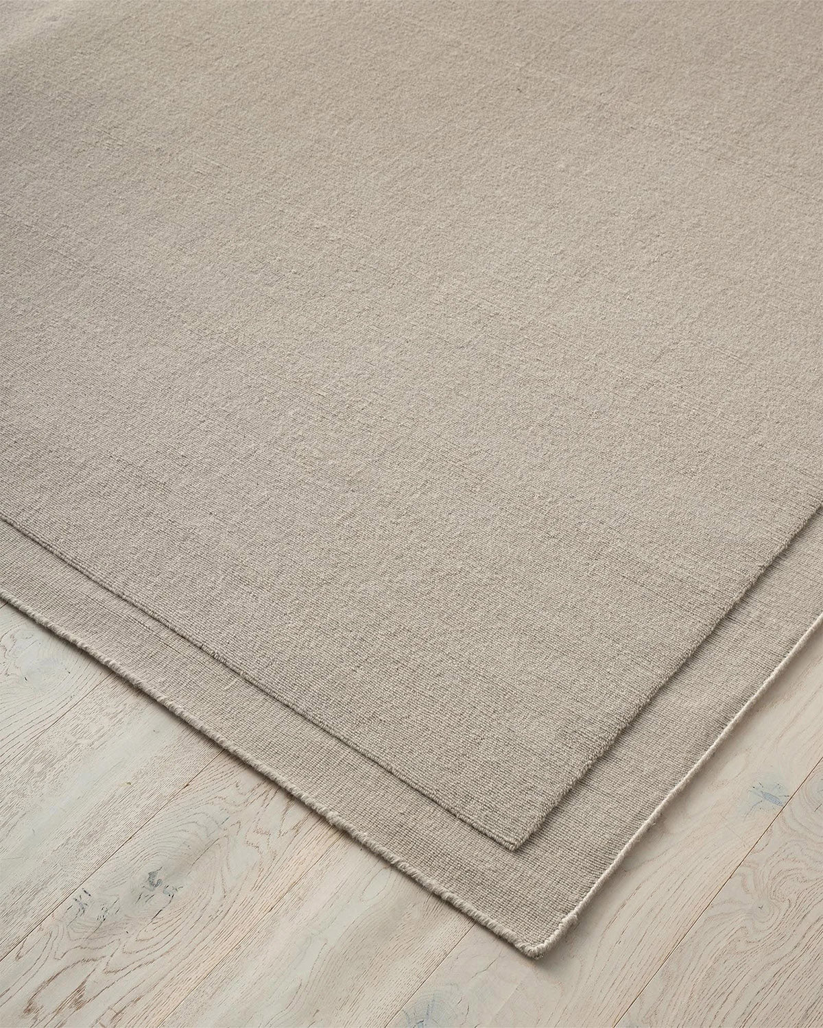Cassio 100% Wool Floor Rug | Fog